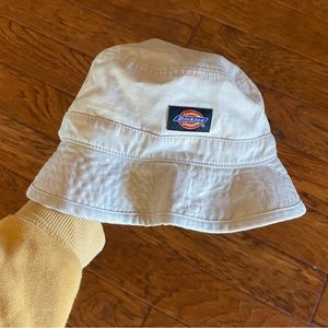 Dickies Urban Outfitters Cream Bucket Hat